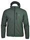 Winter Jacket Softshell Waterproof and Windproof Khaki