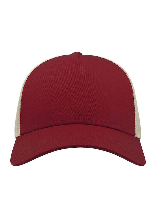 Jockey cu plasă Burgundy