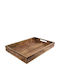 Yuk Ξύλινος Δίσκος Σερβιρίσματος 29x23x5cm