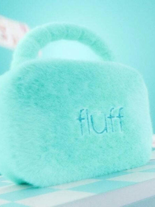 Fluff Fluffy Голям Козметичен Несесер Син