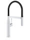 Grohe Küchenarmatur Platzierung Flexibel Schwarz