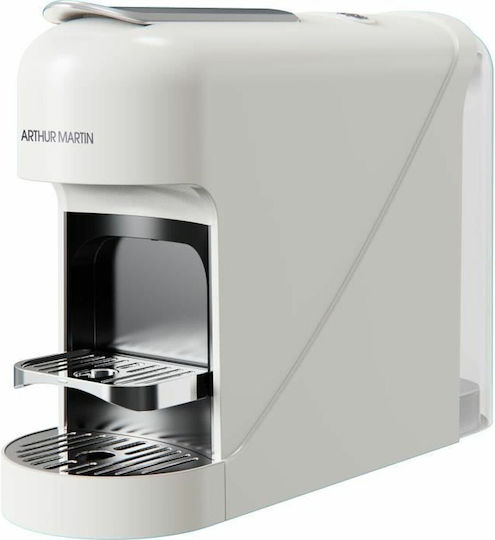 Arthur Martin Καφετιέρα για Κάψουλες Nespresso Λευκή