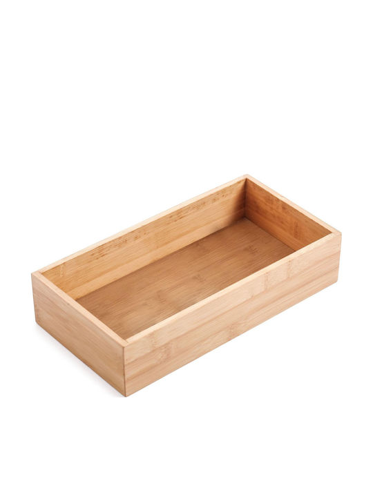 Estia Wooden Storage Box Beige 26x18.5x8.3cm 1pcs