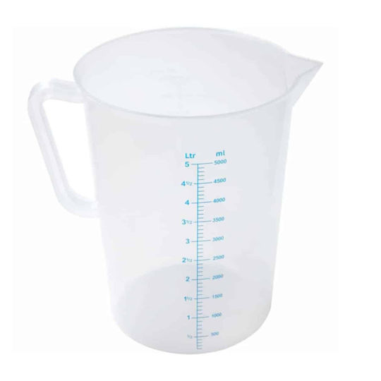 Temno Plastik Messbecher 5000ml 1Stück
