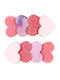 Souza For Kids Set of Kids Hair Clips with Bobby Pin / Hair Clip Heart in Pink Color 2pcs