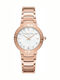 Cerruti Crystals Ceas de Damă cu Rose Gold Brățară Metalică