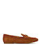 Women's Moccasins in Tabac Brown Color