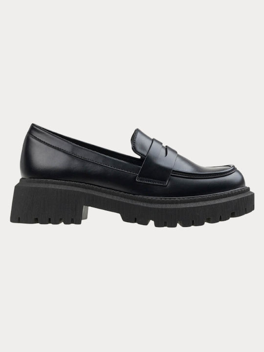 Verde Дамски Loafers в Черен Цвят