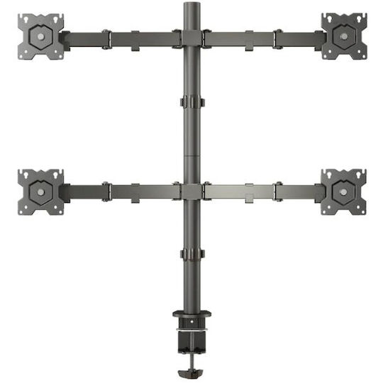 Onkron Halterung Auf dem Schreibtisch für 4 Monitore bis 32" (D421E-B)