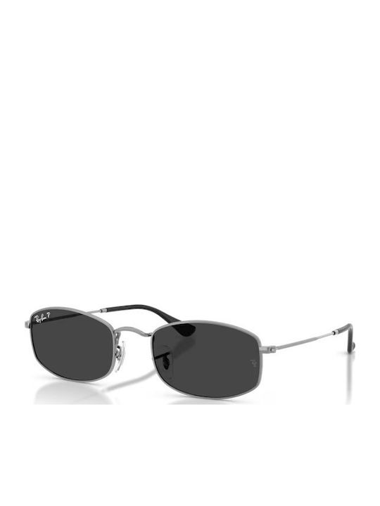 Ray Ban Unisex Sunglasses With Silver Metallic ...