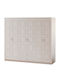Six Door Wardrobe White 210x52x180cm