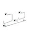 Grohe Set Accesorii Pentru Baie Metalic Argintiu