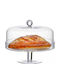 Yuk Τουρτιέρα Πλαστική με Καπάκι Διάφανη 32x32x24εκ.