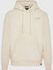 Sweatshirt with Hood Cloud Cream White