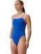Speedo Solid Frauen Renn-Badeanzüge Ein Stück Blau