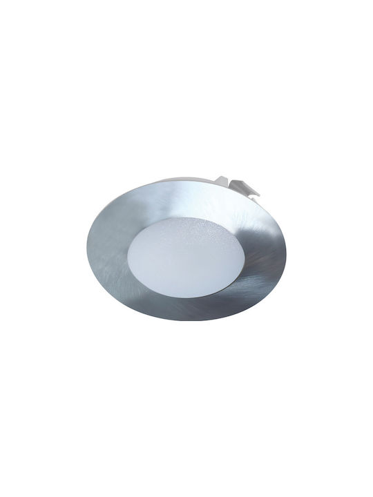 Aca Outdoor Ceiling Spot with Integrated LED in Silver Color 102-ARED230RNM