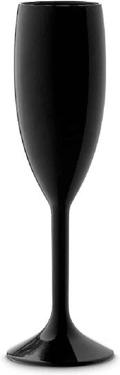 Yuk Ποτήρι Πισίνας 200ml για σαμπάνια από PC Πλαστικό 12τμχ