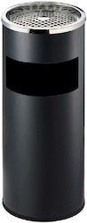 Temno Metallic Waste Bin 35lt Black