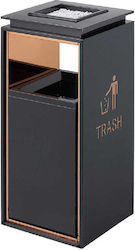 Temno Plastic Waste Bin 50lt Black