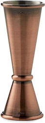 Μεζούρα Bar Ανοξείδωτη 18/10 Japanese Style Antique Copper 25/50 Graduated