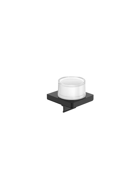 Roca Wall-mounted Dispenser Glass Black 160ml