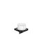 Roca Wall-mounted Dispenser Glass Black 160ml