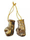 Mini Boxhandschuhe Olympus Hängend Gold
