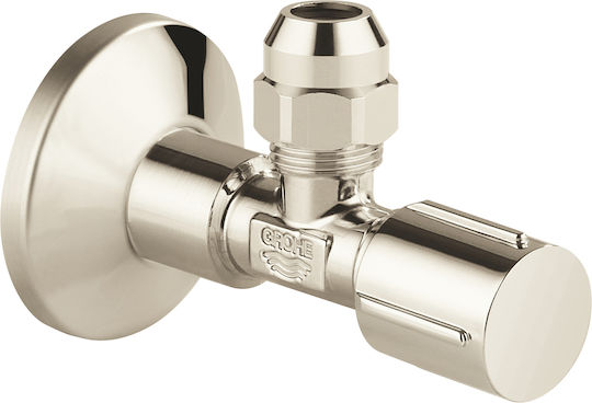 Grohe 22037be0 Ecke Wasserhahn mit Verbinder 1/2 3/8 Matt Nickel