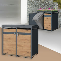 2 240l 132x80x124 Cm Ml Design Gewerbliche Abfallbehälter 2 240l 132x80x124 Cm Ml Design Gewerbliche Abfallbehälter