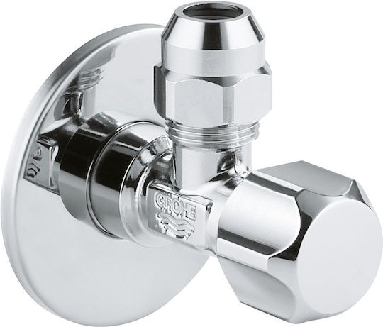 Grohe 22029000 Angle Valve Faucet 1/2 X 3/8 Length Compensation Chrome