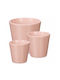 Ibergarden Set 3 Ghivece Pink