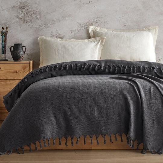 Viaden Doppelbett 200x220cm Anthracite Gray
