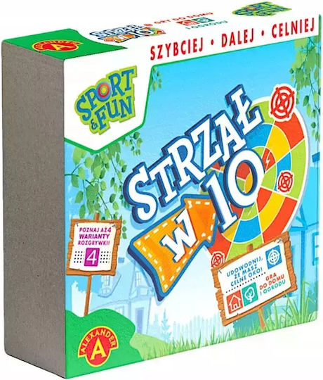 Board Game Bull's Eye for 2-4 Players 3+ Years Old (PL) Alexander Toys