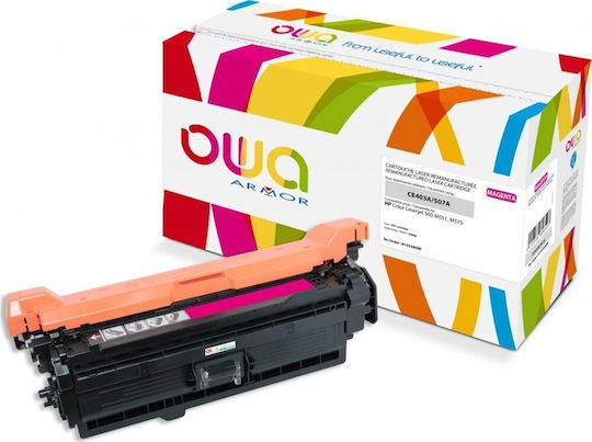 Toner Armor Toner Owa Armor HP Farb-Laserdrucker Ese 500 M551 M575 6000 Seiten Ce403a Rot Magenta