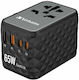 Verbatim Steckdosenadapter von Universal zu Universal