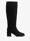 Leather Women's Boots Black