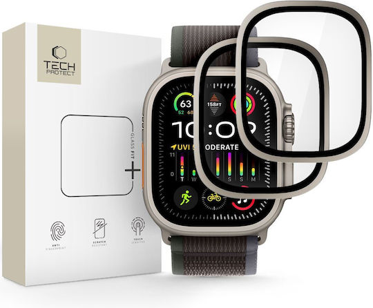 Tech-Protect Glass Tempered Glass pentru Apple Watch Ultra 49mm - Ceas Apple Ultra 49mm 2buc