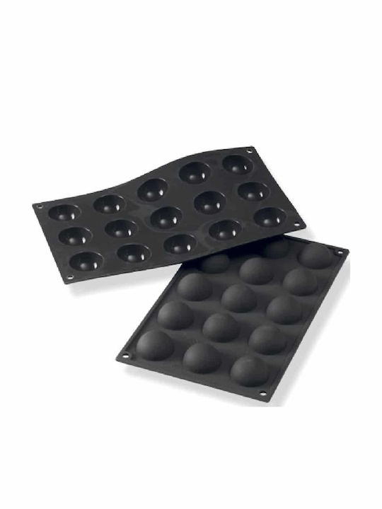 Martellato Silicone Chocolates 15 Cups Baking Pan 30x17.6x2cm