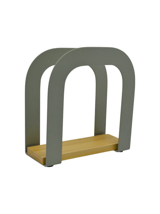Ankor Suport pentru șervețele Metalică Bej 12x4.5x12cm 846719