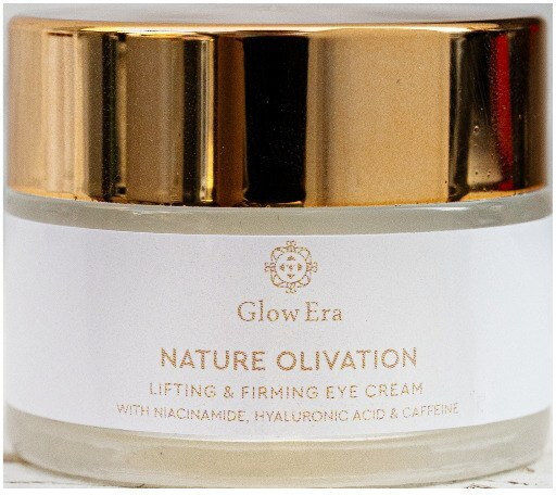 Glow Era Nature Olivation Κρέμα Ματιών για Σύσφιξη 15ml