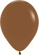 Composition with 50 Balloons Latex Brown