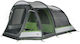 High Peak Meran 4.0 Dome Camping Tent Green with Double Cloth 3 Seasons 440x240x190cm