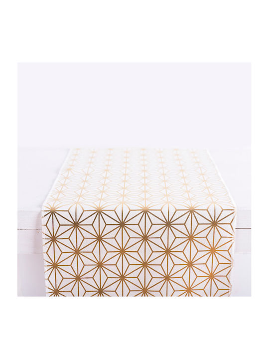 Ntampoudis Christmas Tablecloth Runner Gold