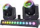 Light4me Moving Light Wash LED DMX RGBW