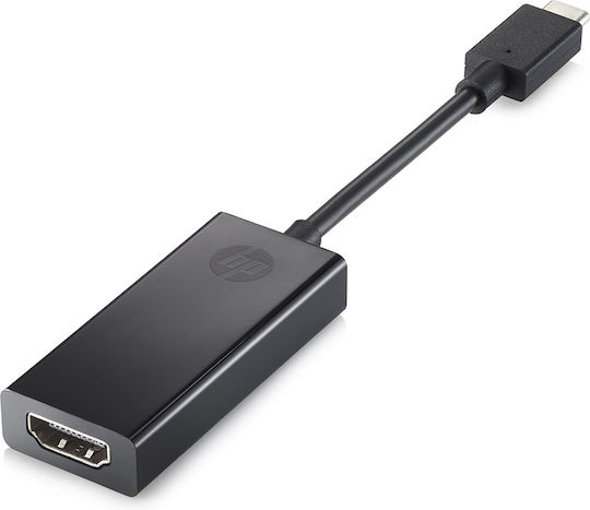 HP Μετατροπέας USB-C male σε HDMI female 1τμχ -15111