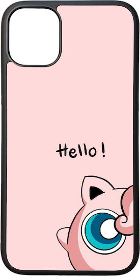 Handyhülle Hochwertige Iphone 13 Pro Umschlag Rückseite Schwarz Silikon Pokemon Nr1 Jigglypuff Niedlich