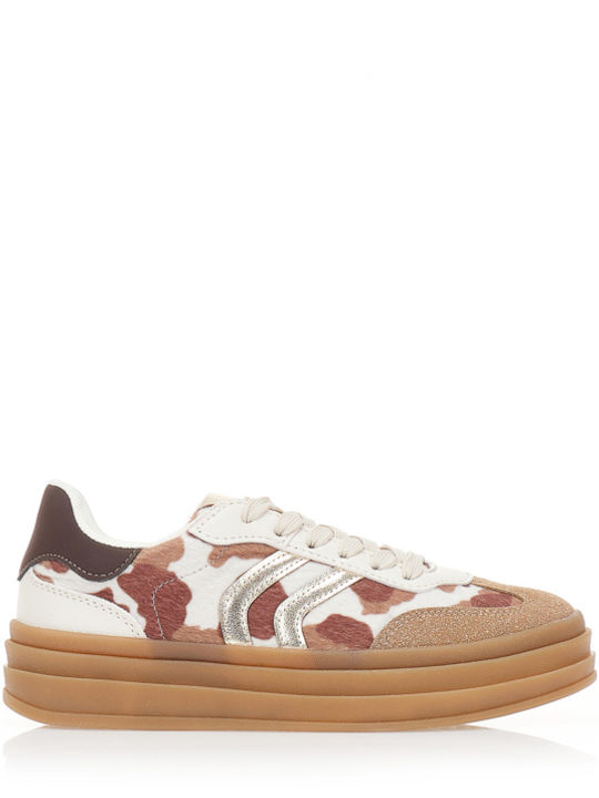 Tsoukalas Damen Sneakers Braun