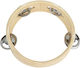 Beige Wooden Hand Tambourine