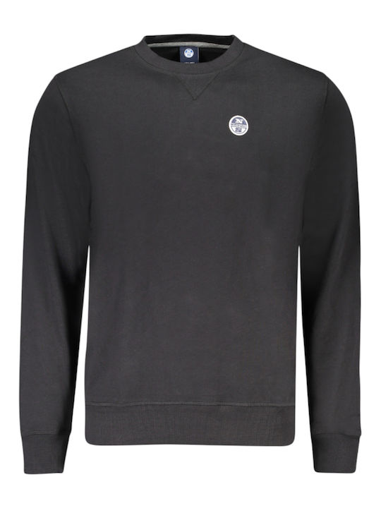 North Sails Sweatshirt with Hood Black