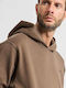 Authentic Φούτερ με Κουκούλα Authentic Brown
